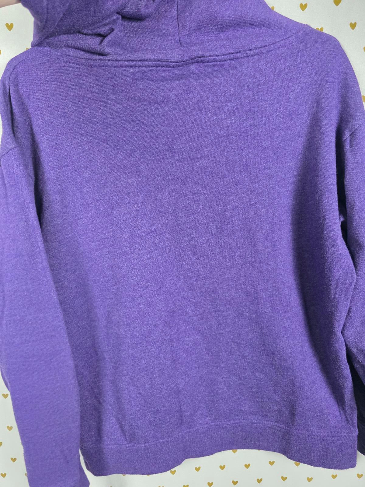 Victorias Secret Pink K State Kansas BLING Wildcats Pullover Hoodie XS oversized