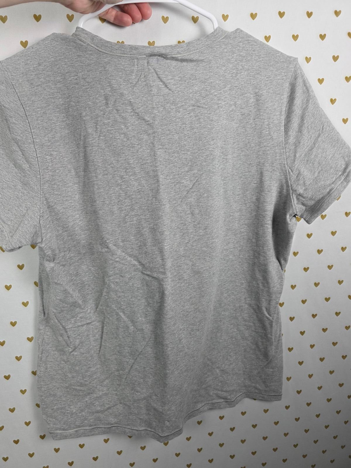 Victorias Secret PINK 2X XXL Grey Thick Fitted Tee shirt
