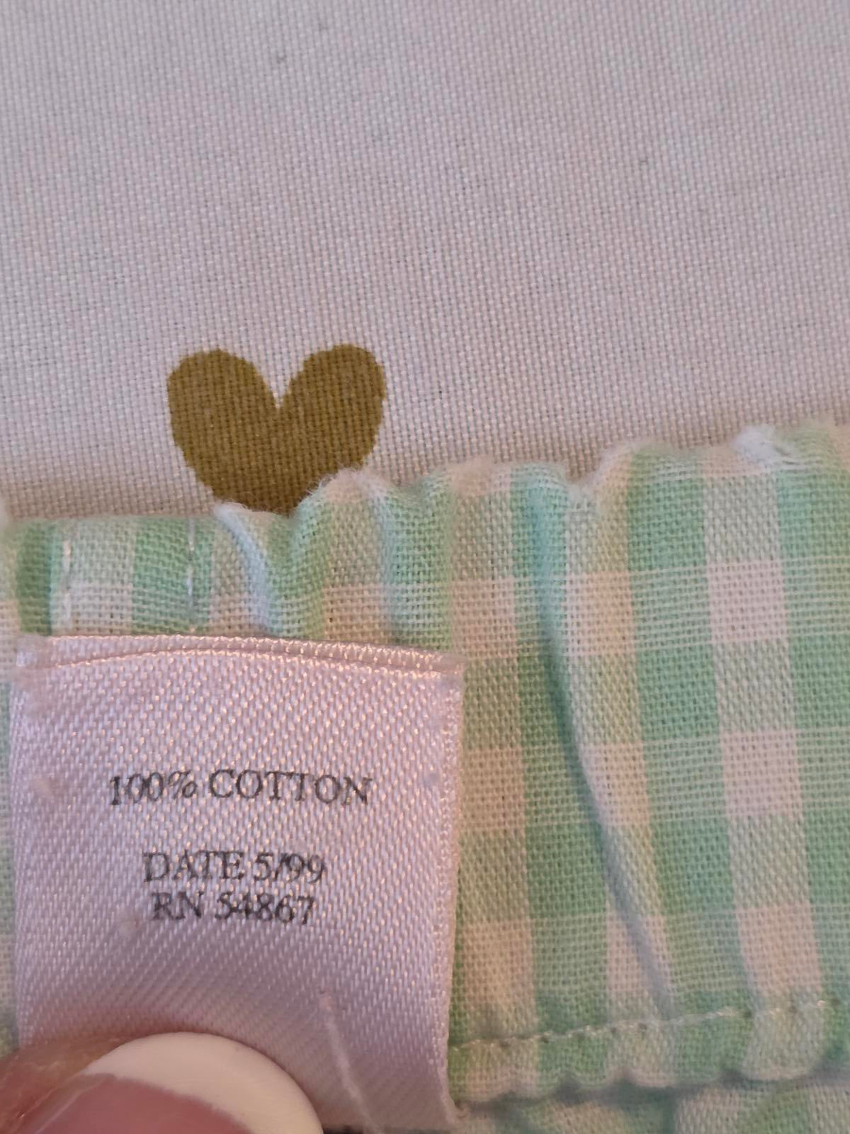 Victorias Secret VINTAGE Plaid Gingham Pajama Set Pants Shirt Long Sleeve '99 XS