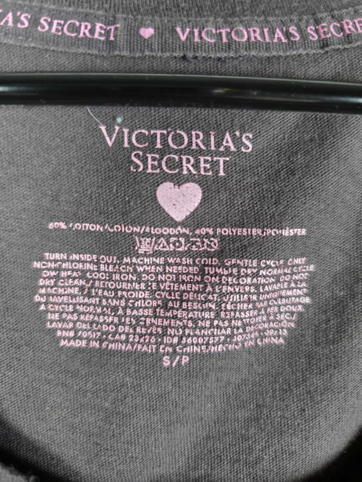 Victorias Secret ANGELS Nightgown Sleep Shirt Nightie Pajama Dress Cotton SMALL