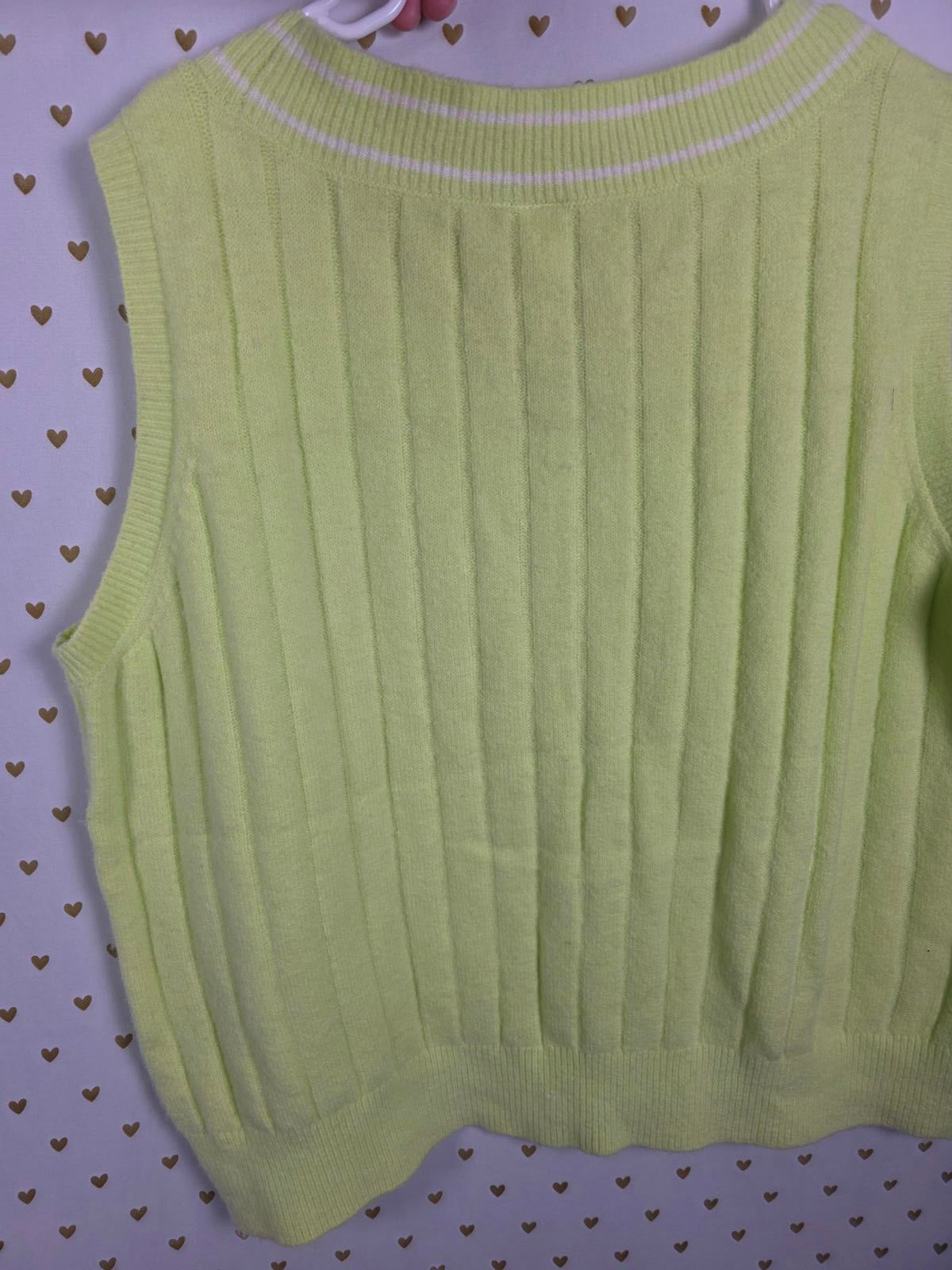 Victorias Secret Pink new NWT Cable Knit Sweater 2XL XXL Ribbed Crest $50