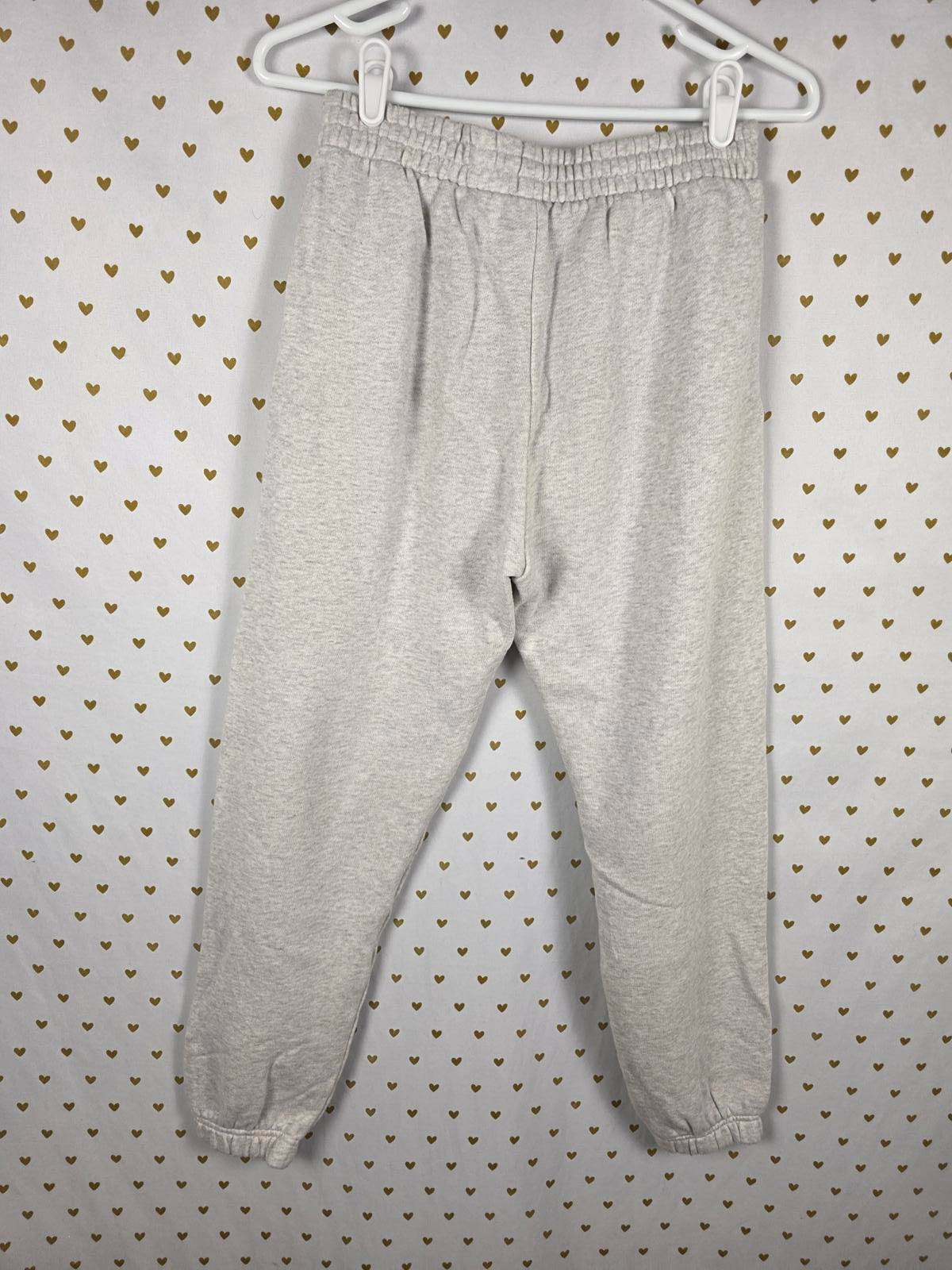 Victorias Secret PINK Embroidered Joggers Sweats FLORAL Sweatpants XS