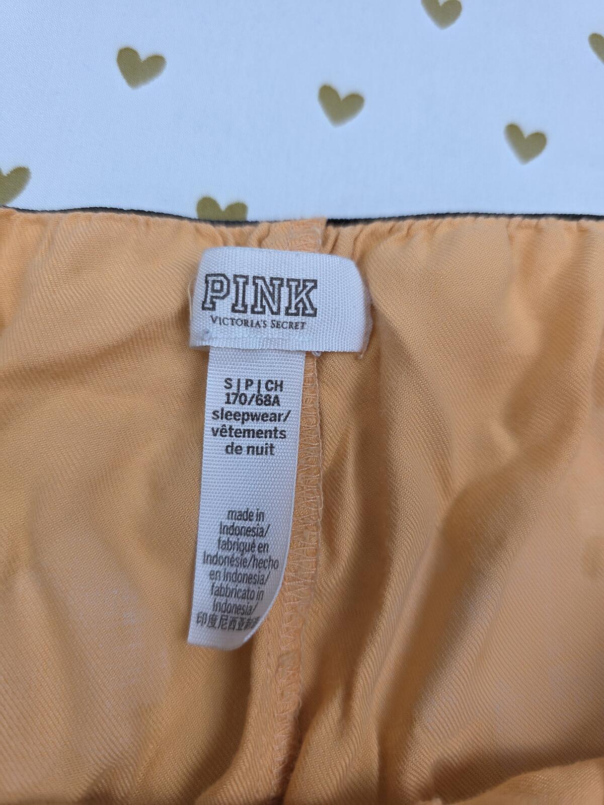 Victorias Secret PINK HALLOWEEN GHOSTS SMALL Sleep Shorts Boxers Pajama Bottoms
