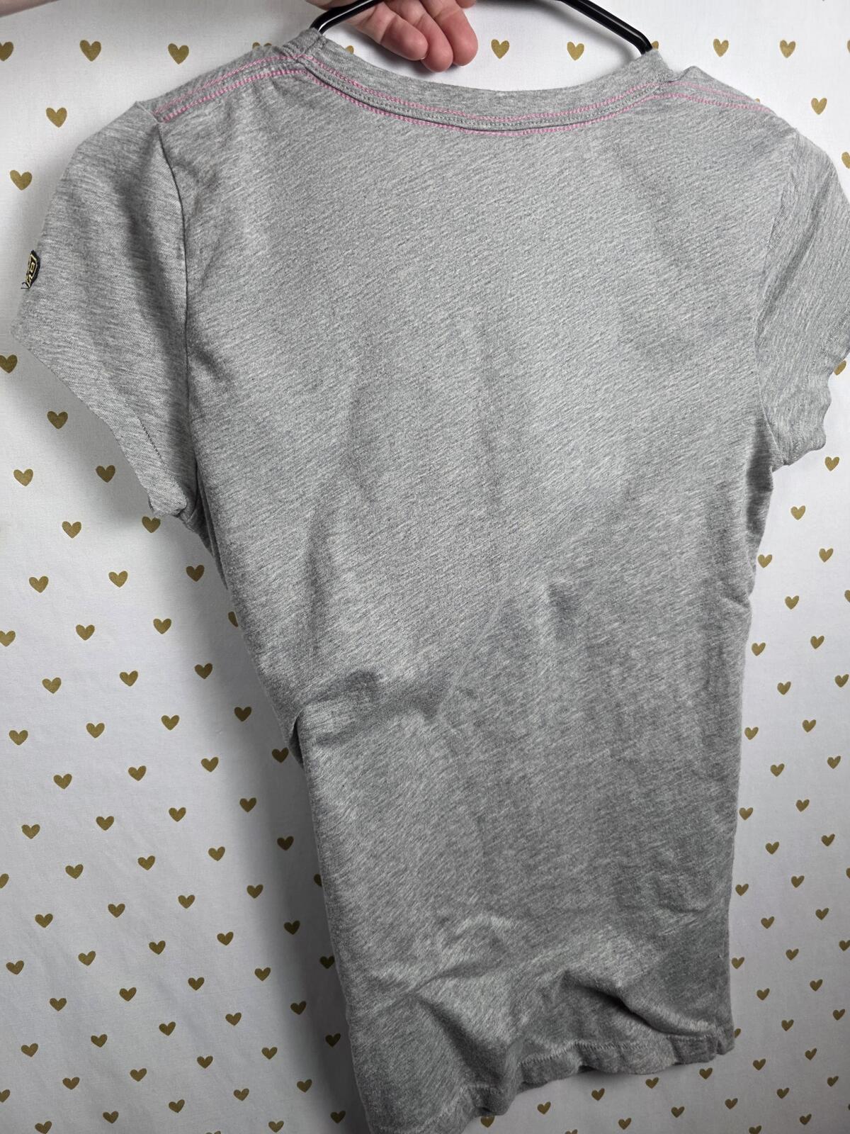 Victorias Secret PINK UNIVERSITY Big Heart Vintage Tee shirt Y2k LARGE