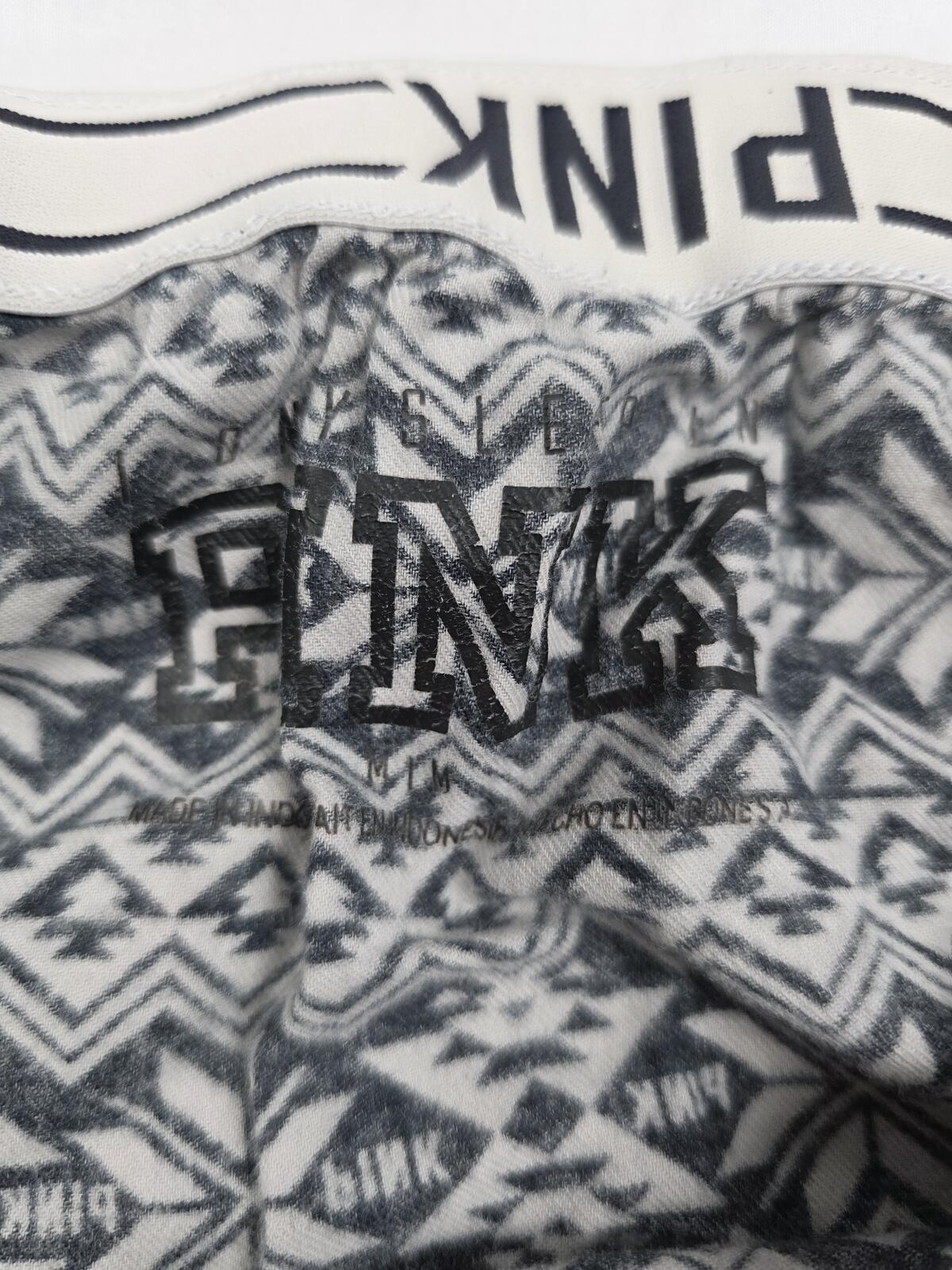 Victorias Secret PINK AZTEC Vintage Medium Sleep Shorts Boxers Pajama Bottoms