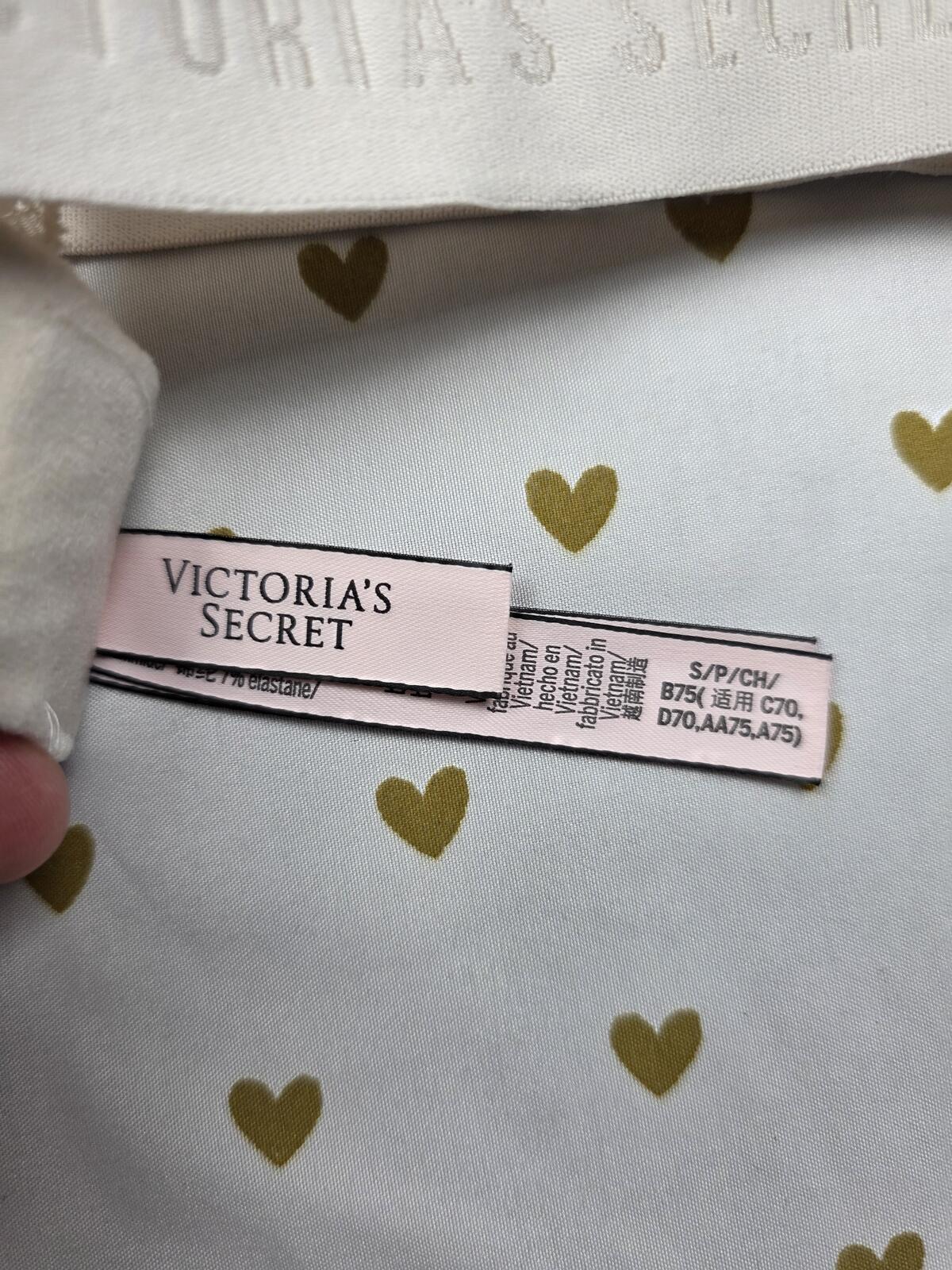 Victorias Secret White Lace Cute SMALL Bralette Bra Top Tank