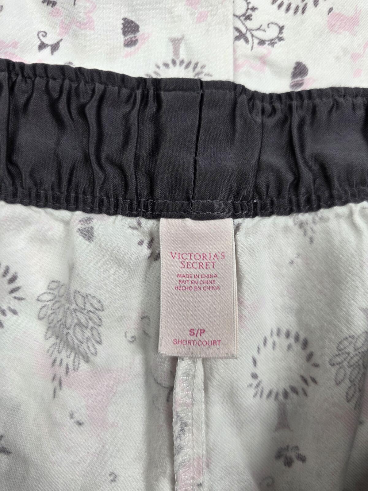Victorias Secret Pajama Sleep Pants DEER PJ Bottoms Soft Comfy Small Pockets