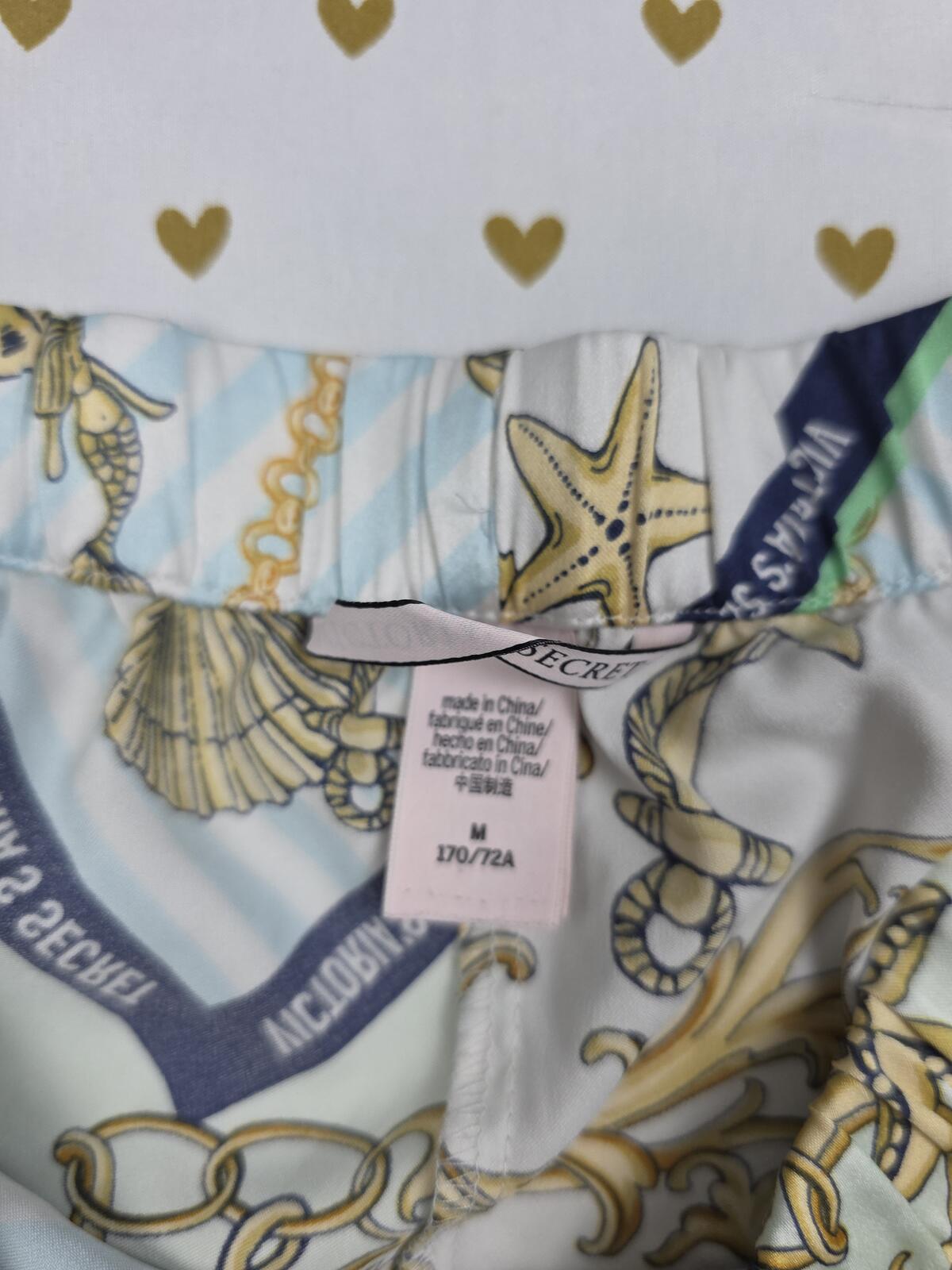 Victorias Secret Satin Silky MEDIUM Sleep Shorts Boxers Pajama Bottoms