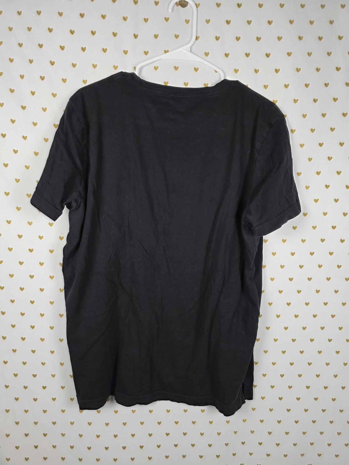 Victorias Secret PINK Bling Studded Gold Sequined Tee Shirt XL