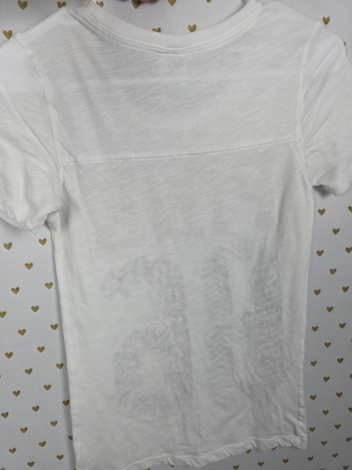 Victorias Secret PINK BLING Vintage Leopard Cheetah Zebra Sequined Tee shirt XS
