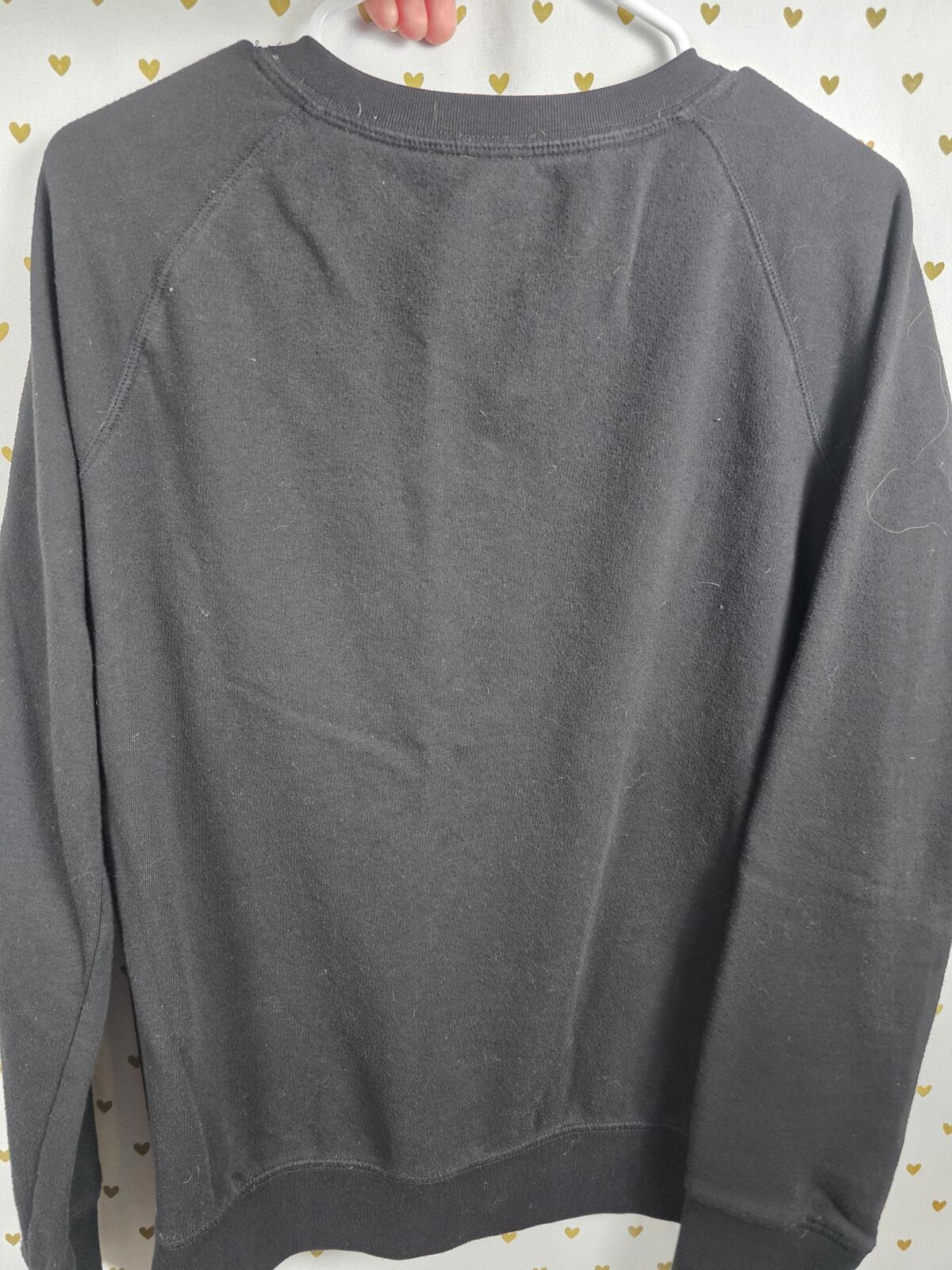 Victorias Secret Pink vintage Y2K Leopard Grey Cheetah Sweater Shirt MEDIUM