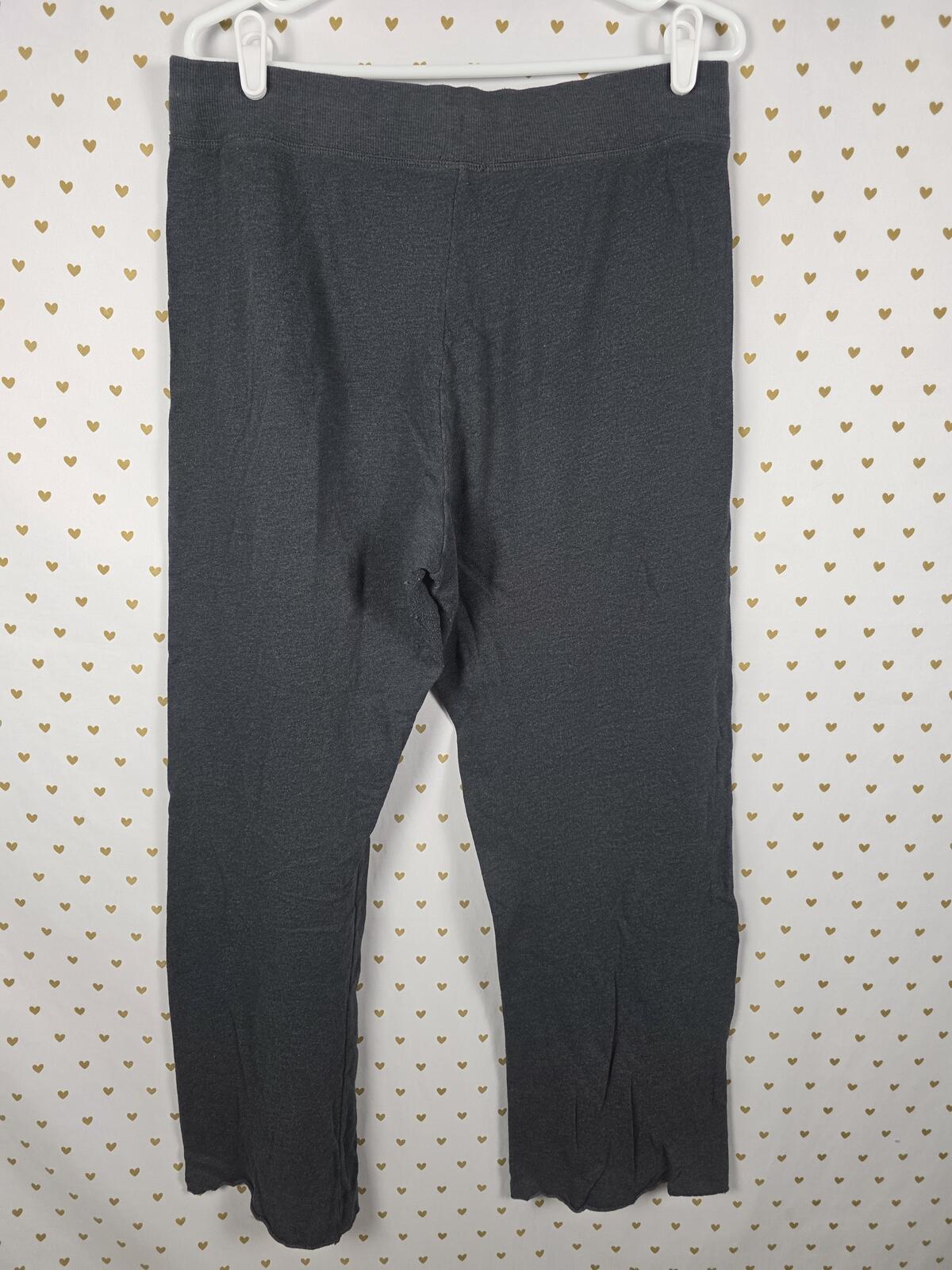 Victorias Secret ANGEL Logo WINGS Grey Sweats Sweatpants MEDIUM