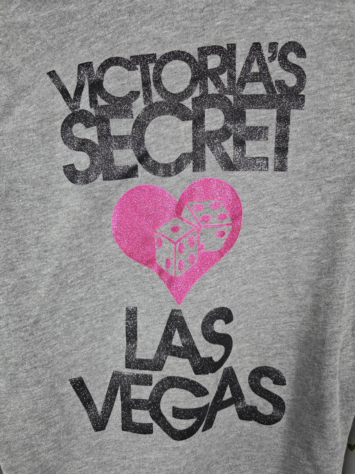 Victorias Secret BLING GLITTERED SUPERMODEL ESSENTIALS Las Vegas Hoodie Jacket S