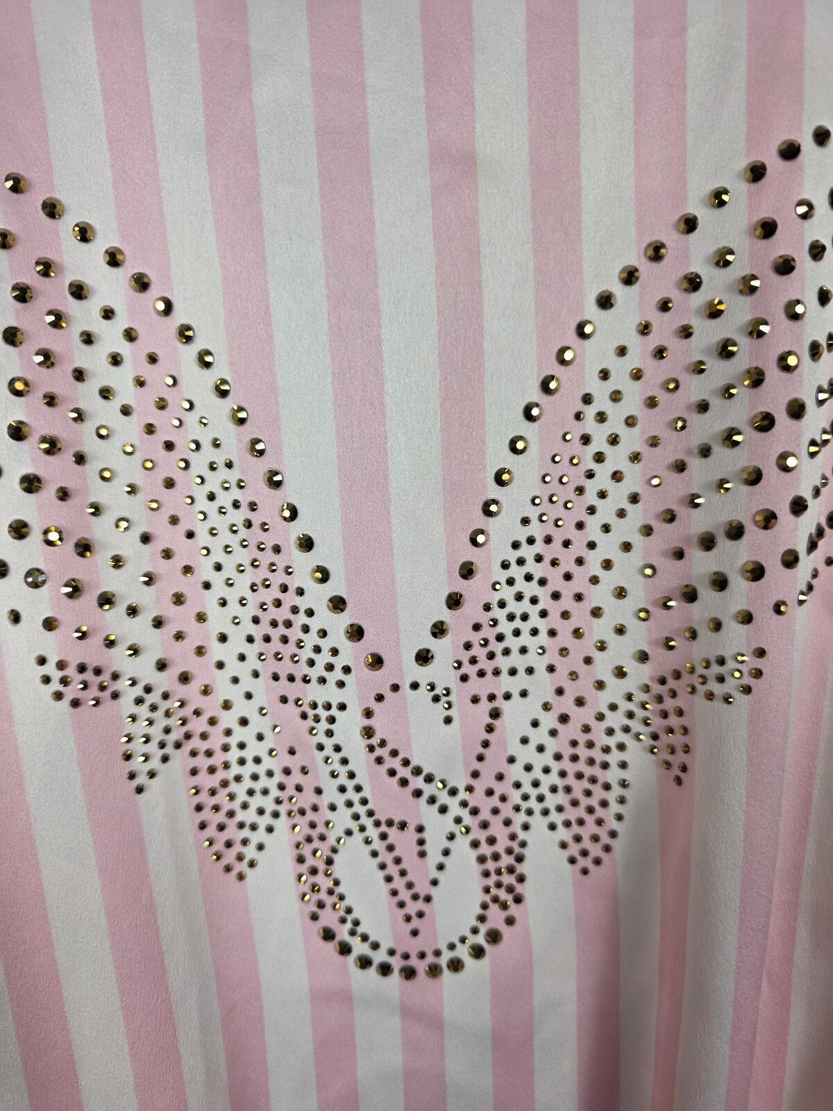 Victorias Secret Satin Silky Limited Edition Fashion Show 2025 Wings ROBE Med L