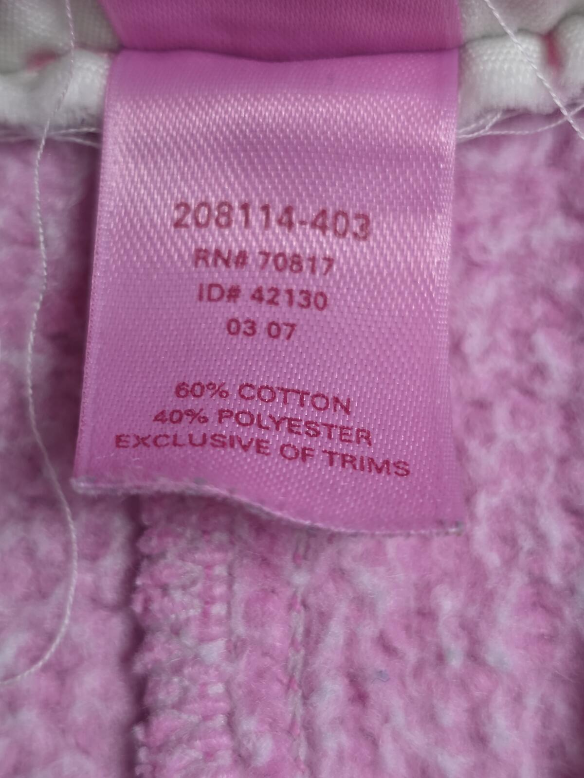 Victorias Secret PINK Vintage Y2K Logo Butt Sweat SHORTS Large University