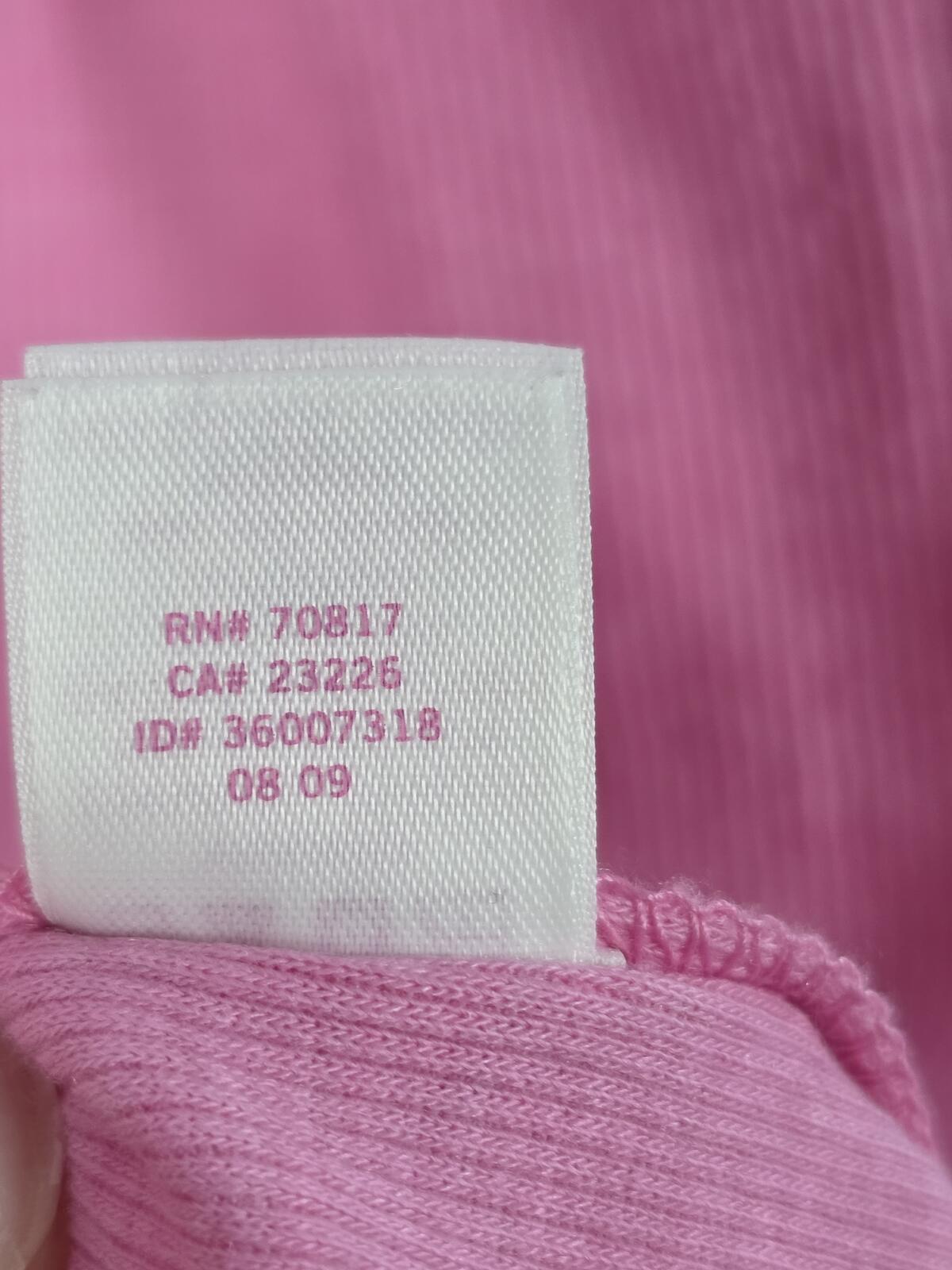 Victorias Secret PINK Vintage y2k Ribbed Tank Top LARGE