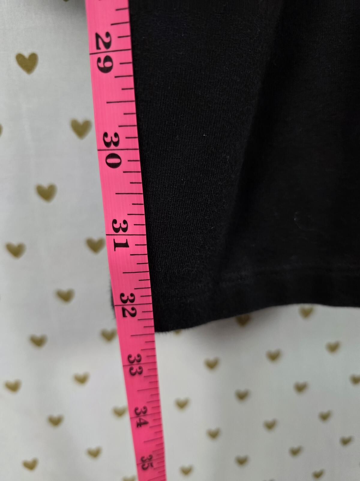 Victorias Secret PINK Gold Bling Vintage Foldover Yoga Pants Flare Heart SMALL