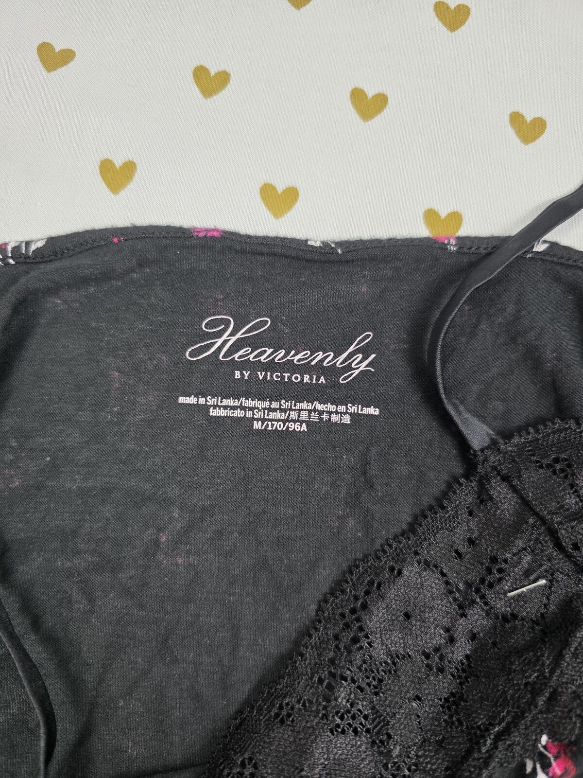 Victorias Secret Heavenly 2pc Sleep Set Pajama Tank Shorts Medium Super Soft
