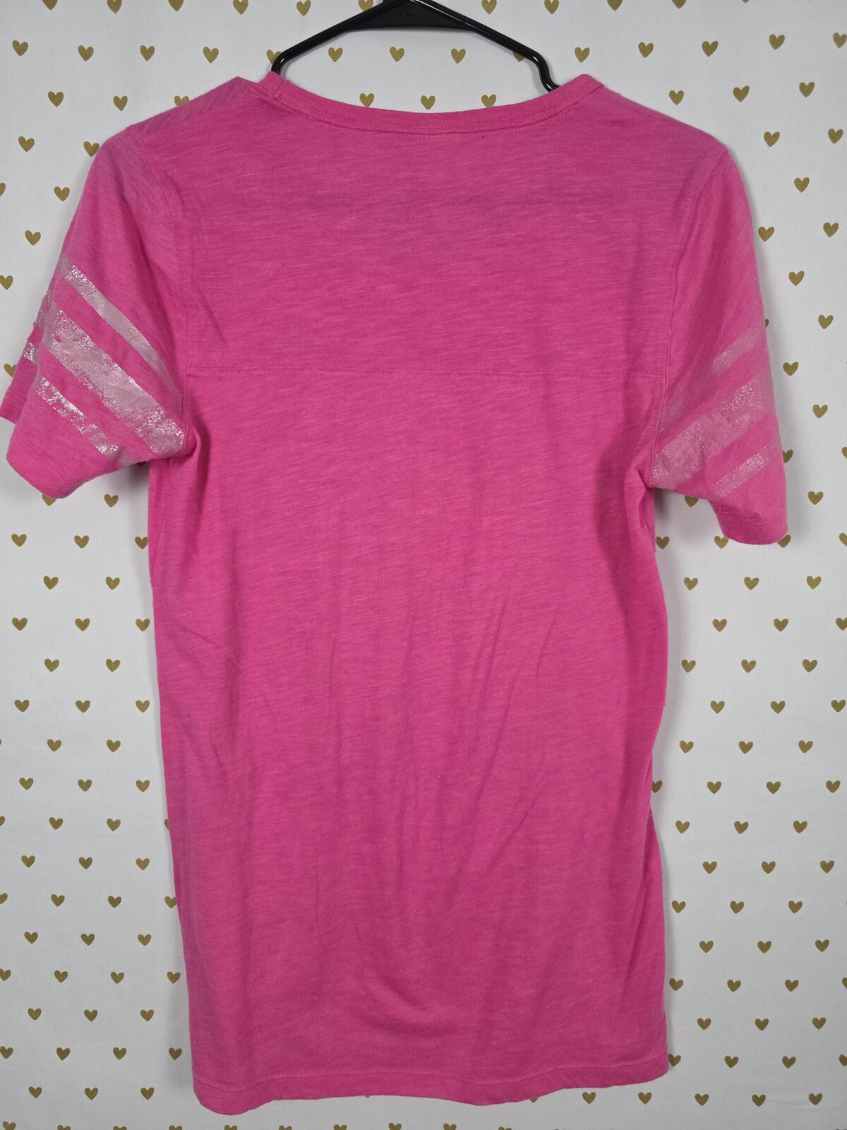 Victorias Secret PINK Vintage Bling Medium Sequined Tee shirt y2k