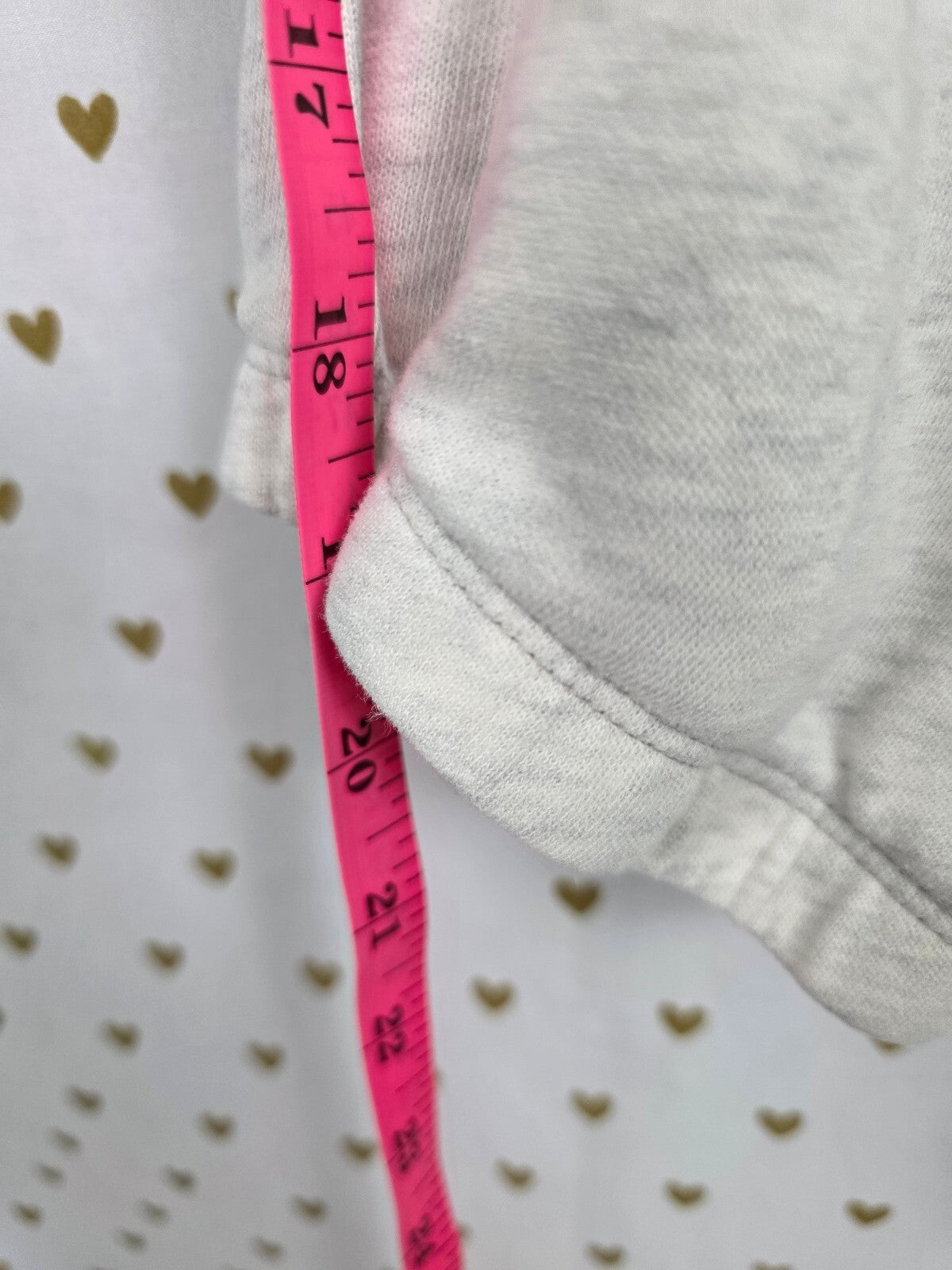 Victorias Secret PINK Vintage Y2k LOVE Cropped Capri Sweats Sweatpants MEDIUM
