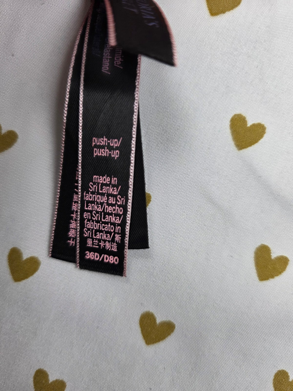 Victorias Secret Brown Stretchy Push Up Bra 36D