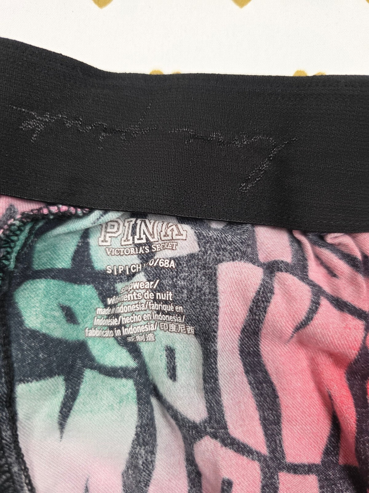 Victorias Secret PINK Logo Small Sleep Shorts Boxers Pajama Bottoms