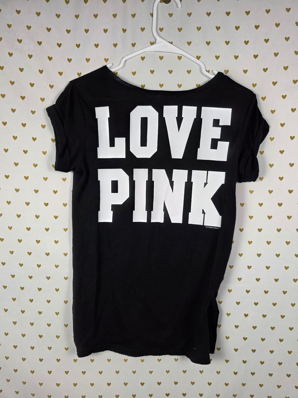 Victoria's Secret PINK Hawaii Limited Edition Sequin Tee Shirt XS Rare