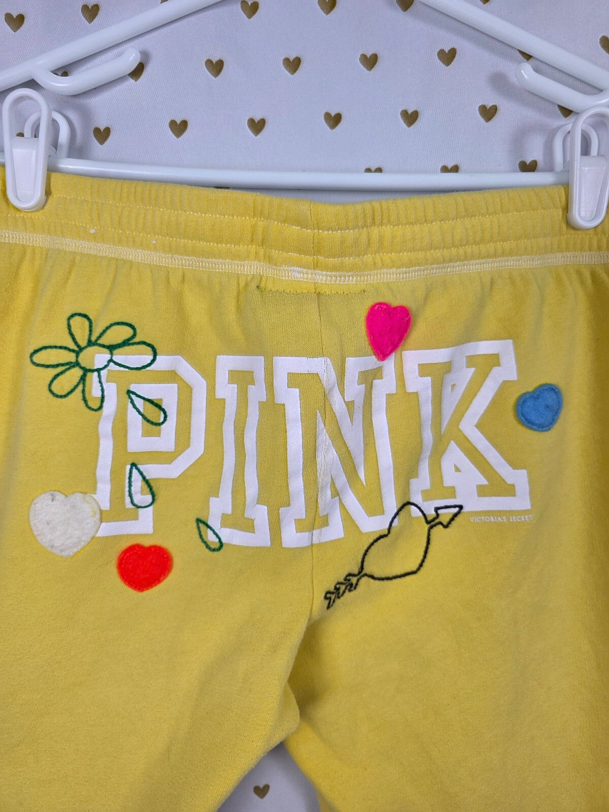 Victorias Secret PINK Vintage Y2k Peace Sweats Joggers Sweatpants XS