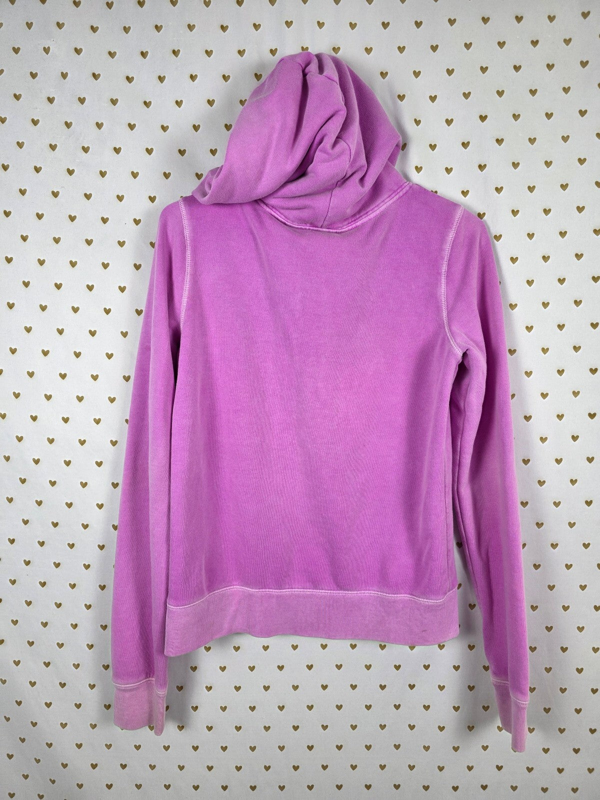 Victorias Secret Pink Vintage Purple Logo Y2k Full zip Hoodie Jacket Large