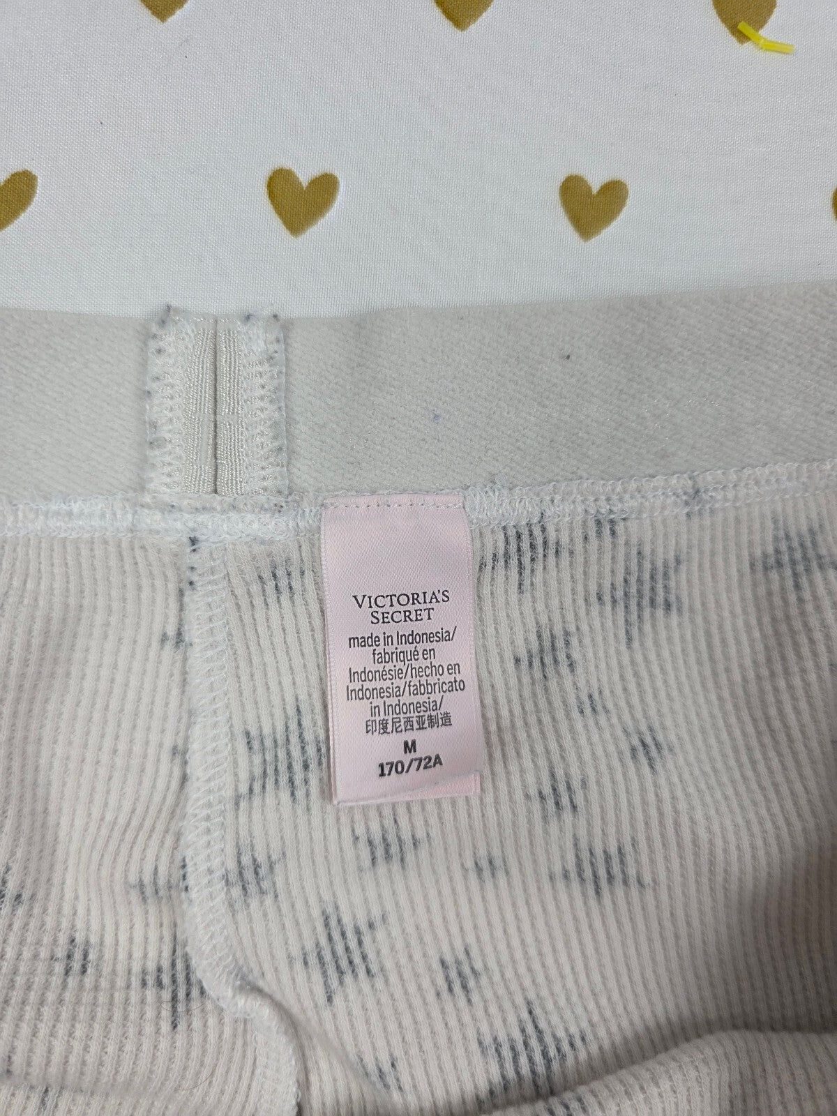 Victorias Secret Thermal Stars Medium Sleep Shorts Boxers Pajama Bottoms