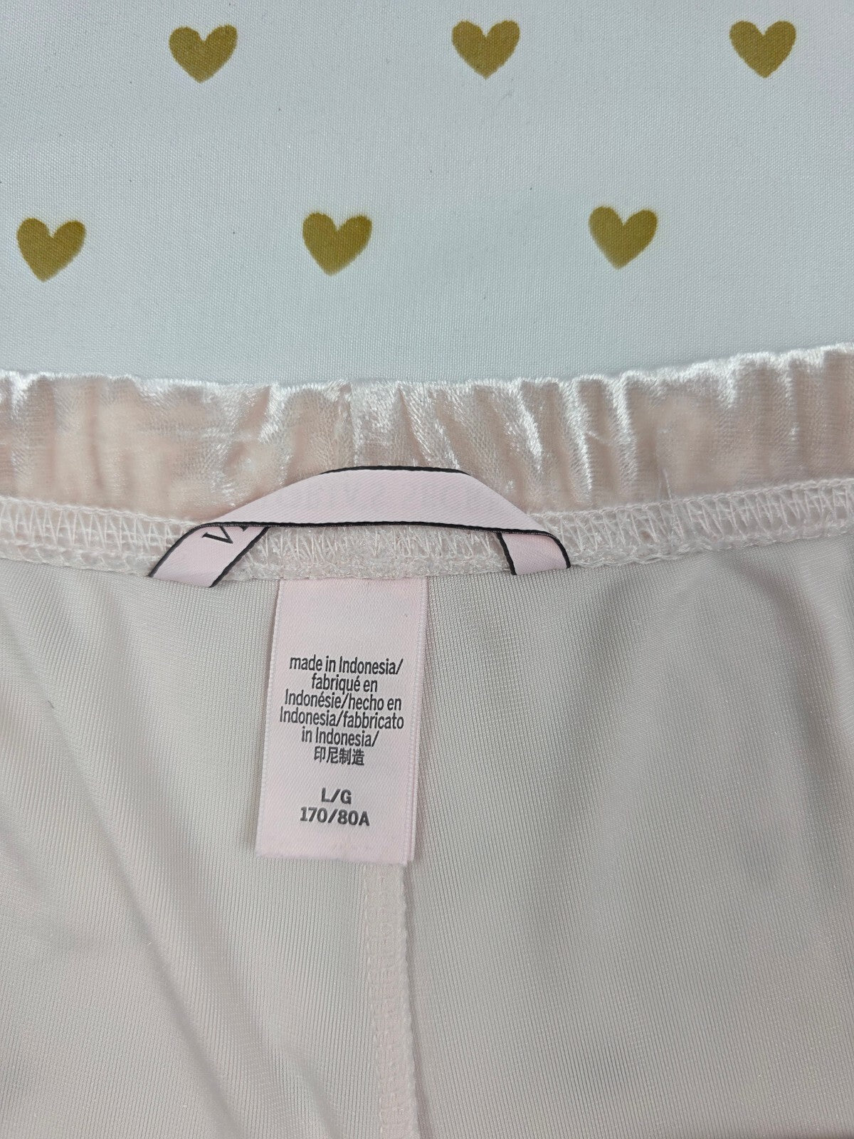 Victorias Secret Pink Velvet Large Sleep Shorts Boxers Pajama Bottoms