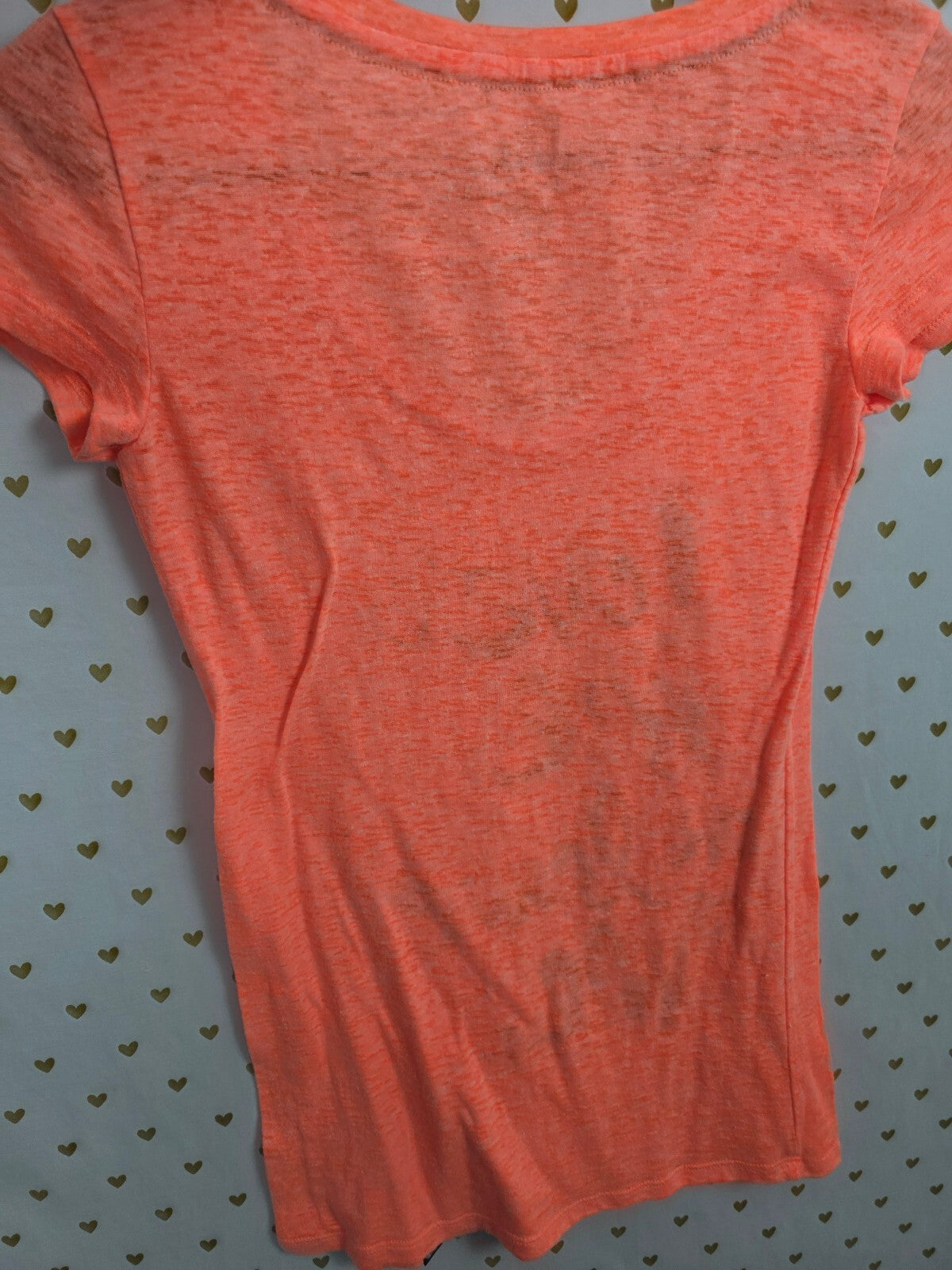Victorias Secret Angels Neon Love me or leave me tee shirt Supermodel essentials