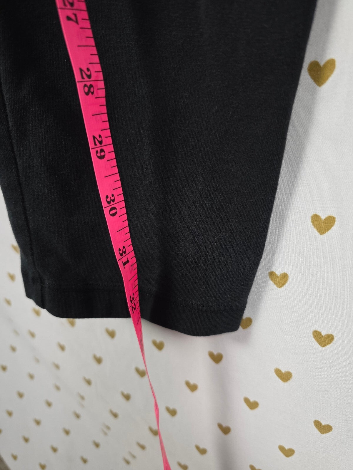 Victorias Secret Angels Gold Glitter Bling Wings Foldover Yoga pants XL