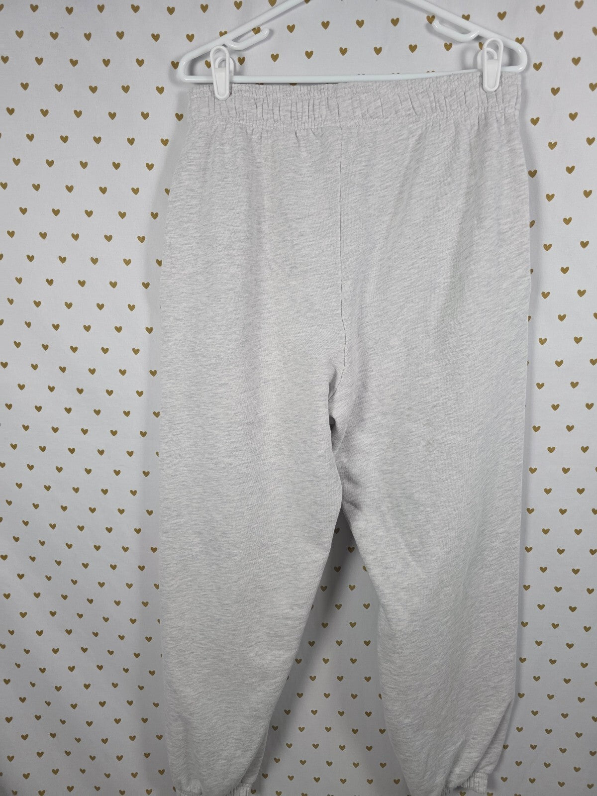Victorias Secret PINK BLING Campus Originals Sweats Pockets Sweatpants LARGE