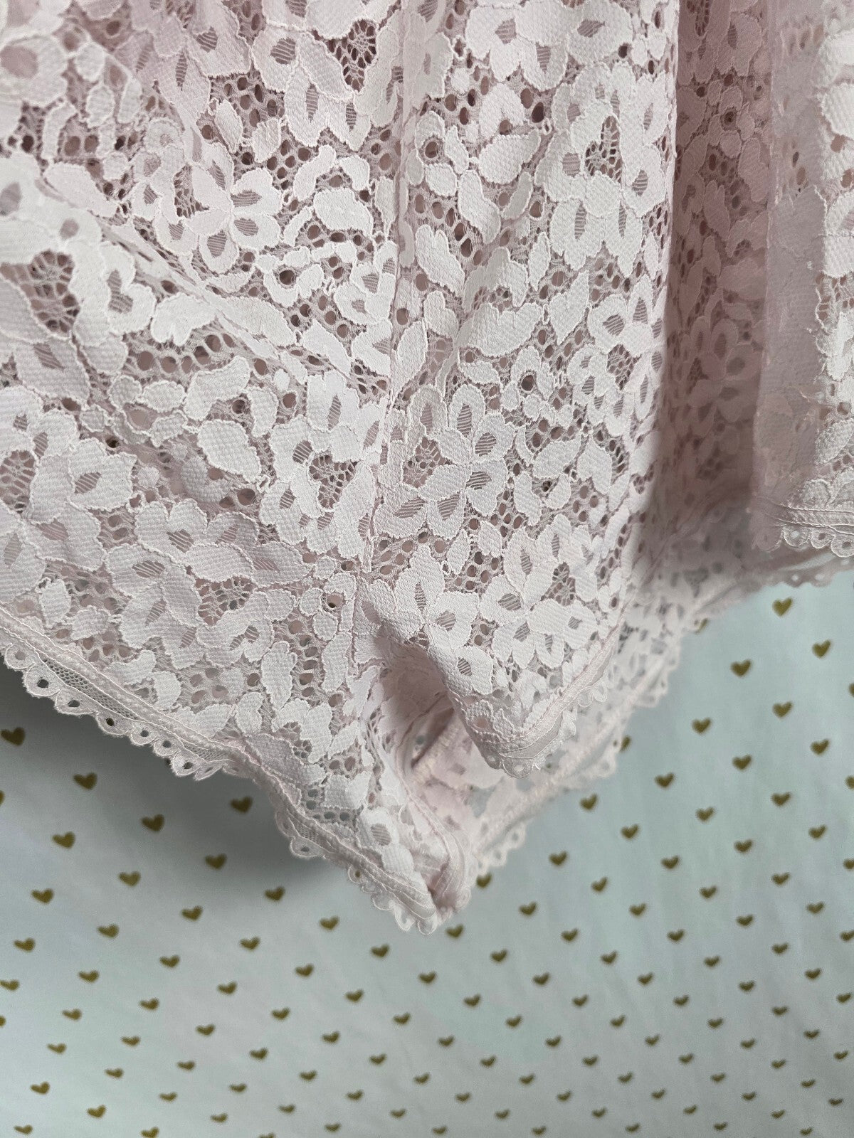 Victorias Secret Cute Lace Romper Stretch Outfit Medium