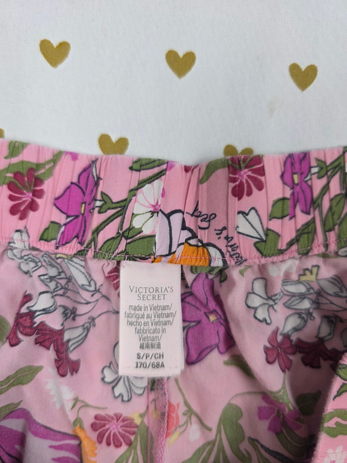 Victorias Secret Small Floral Sleep Shorts Boxers Pajama Bottoms