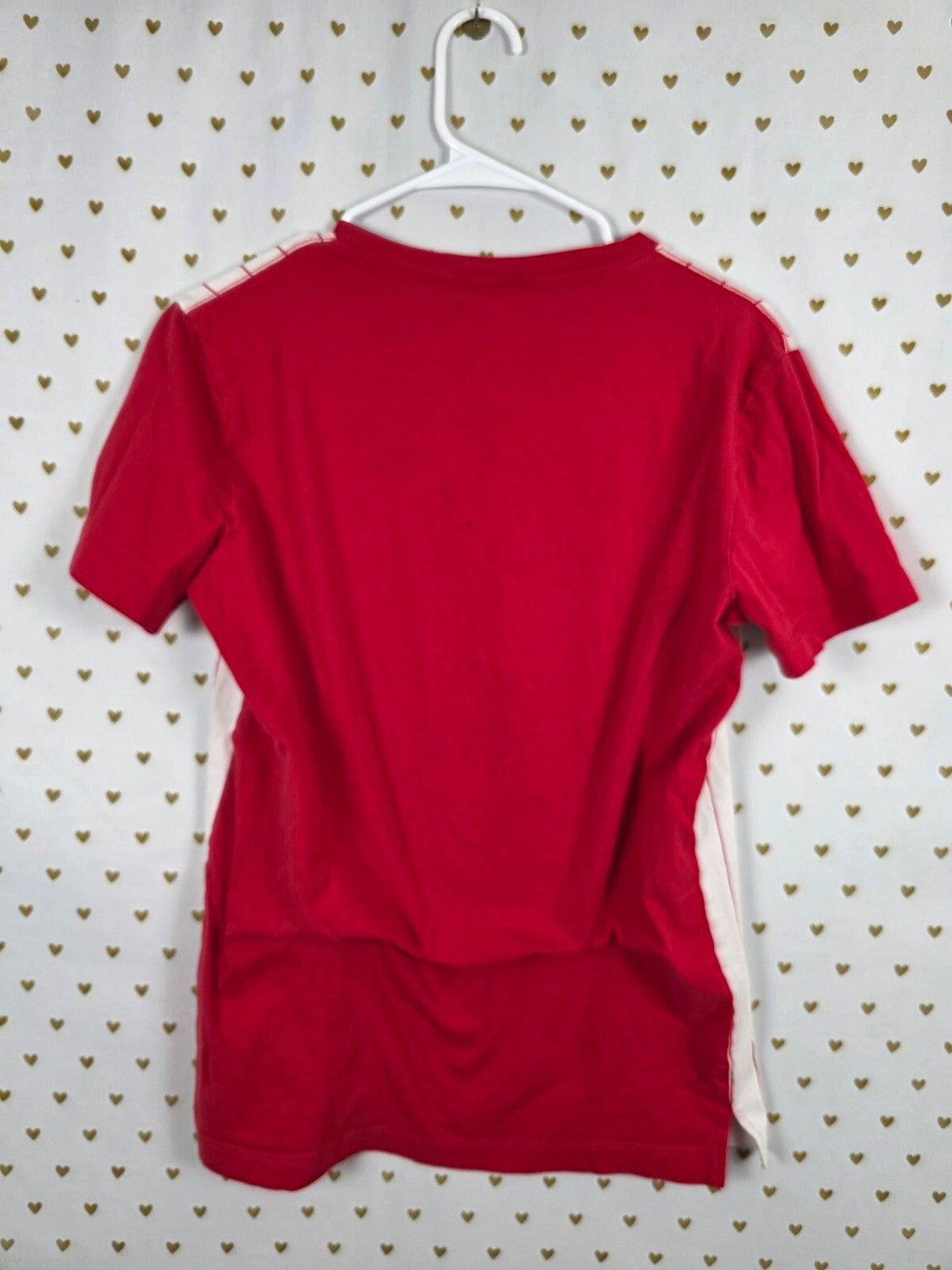 VS PINK St Louis Cardinals Shirt S MLB Sequin BLING Baseball Henley 5th Ocean
