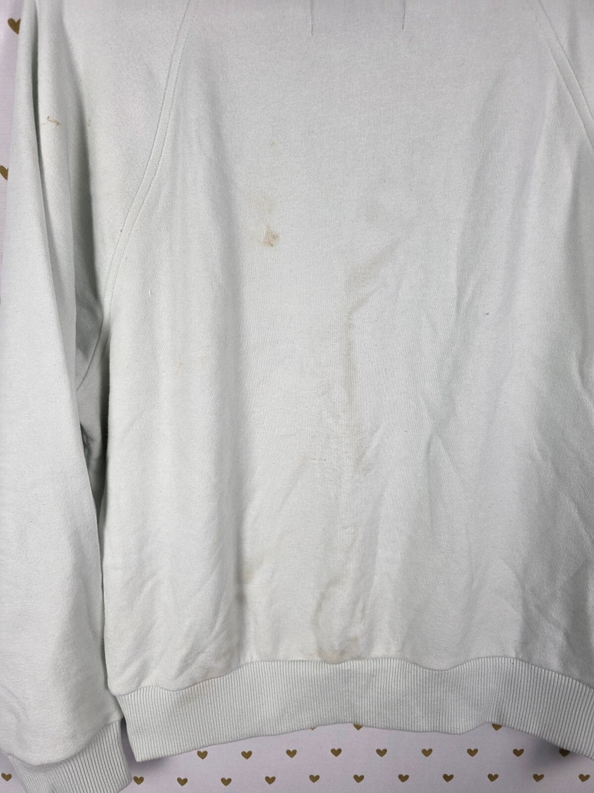 Victorias Secret Mint super soft BLING Logo Sweater Shirt NEW MEDIUM