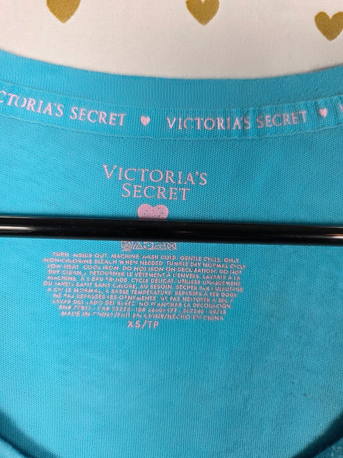 Victorias Secret THE NIGHT IS YOUNG Nightgown Sleep Dress Pajama XS Blue