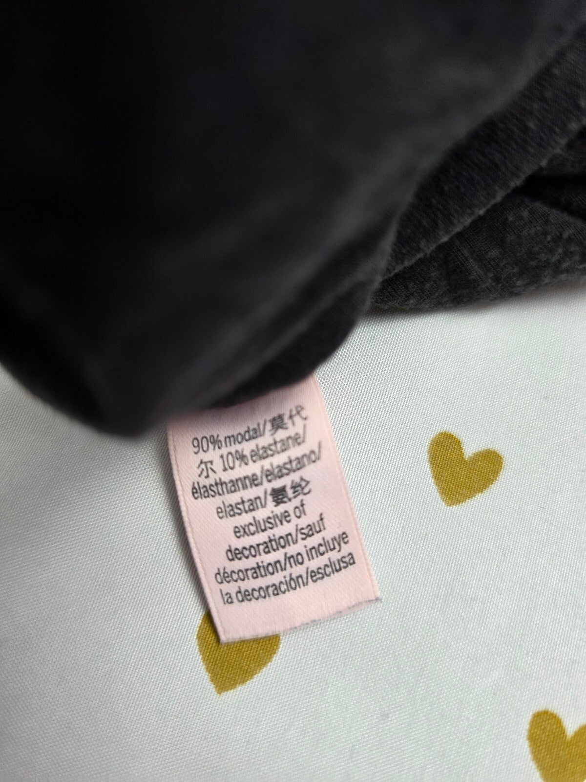 Victorias Secret Black Large Modal Soft Lounge Sleep Pants Pajama Bottoms