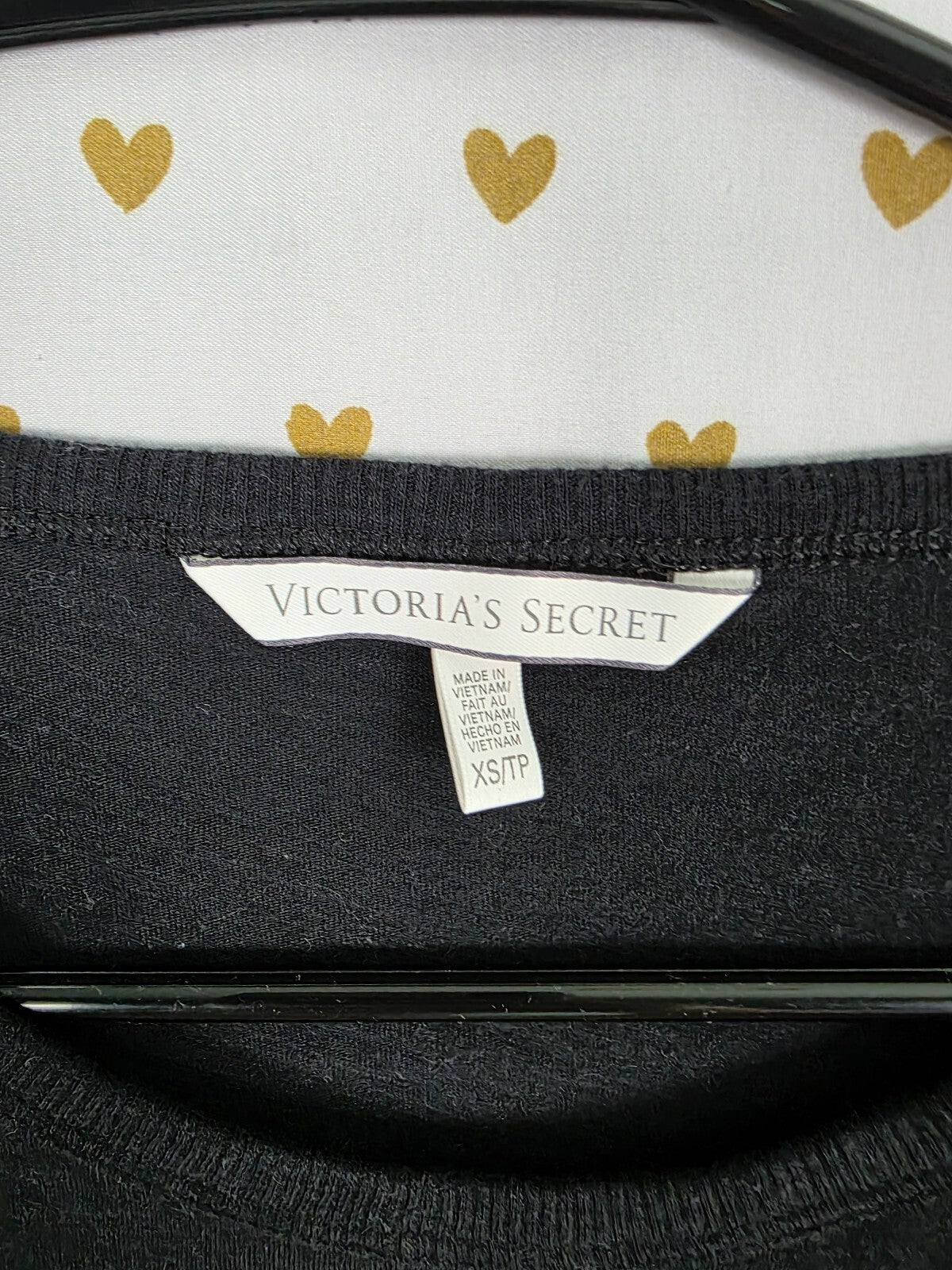 Victoria's Secret Paris 2016 Fashion Show Rock The Runway Black Tee XS Rare