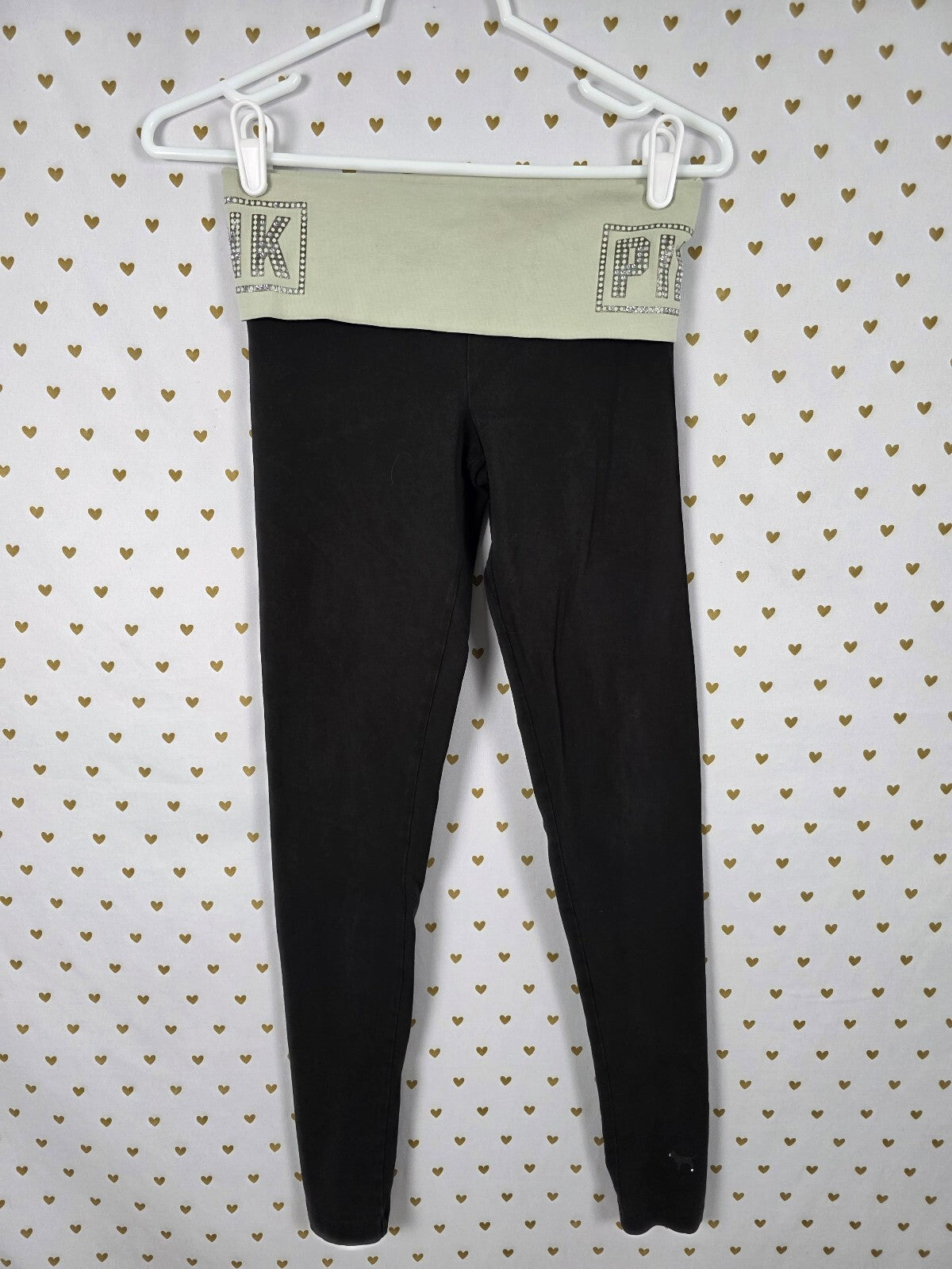 Victorias Secret PINK Vintage Skinny Ankle Foldover Yoga Pants XS