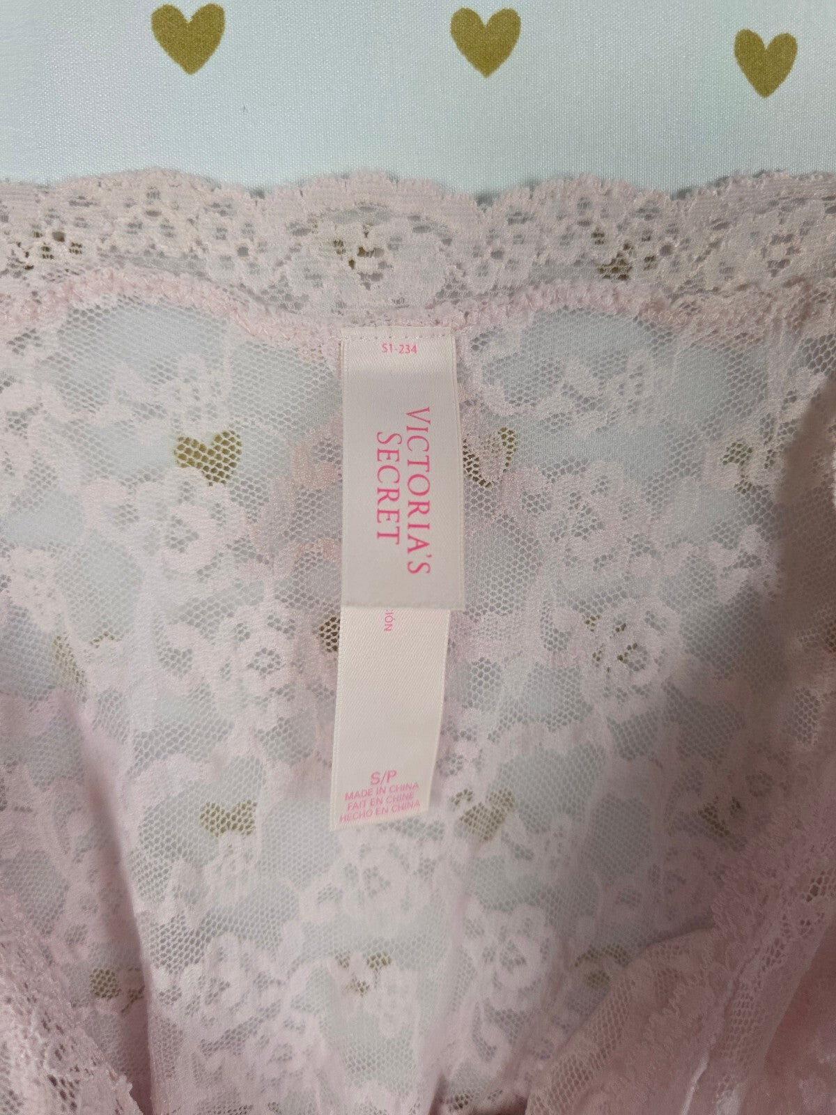 Victorias Secret Blush Pink Stretchy Lace Slip dress Sexy Bows Small