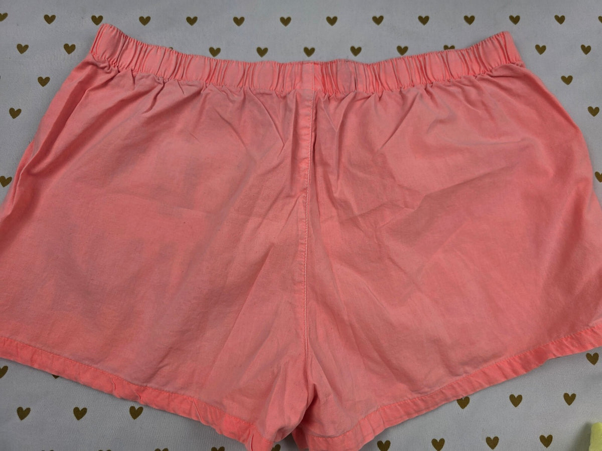Victorias Secret PINK NEON Bling Small Sleep Shorts Boxers Pajama Bottoms
