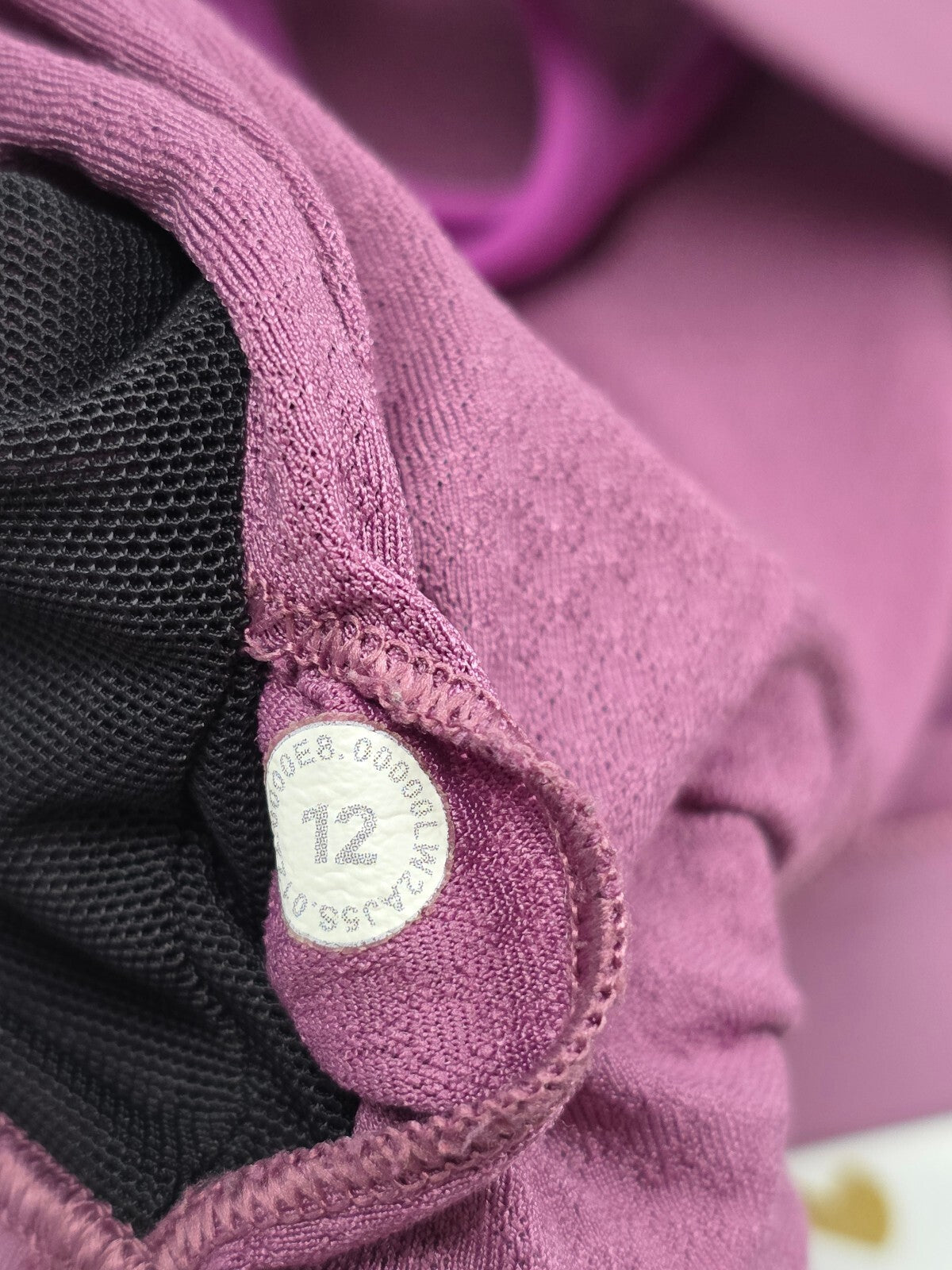 Lululemon Free To Be Wild Bra Mauve Pink Strappy Yoga Sports Bra Size 12