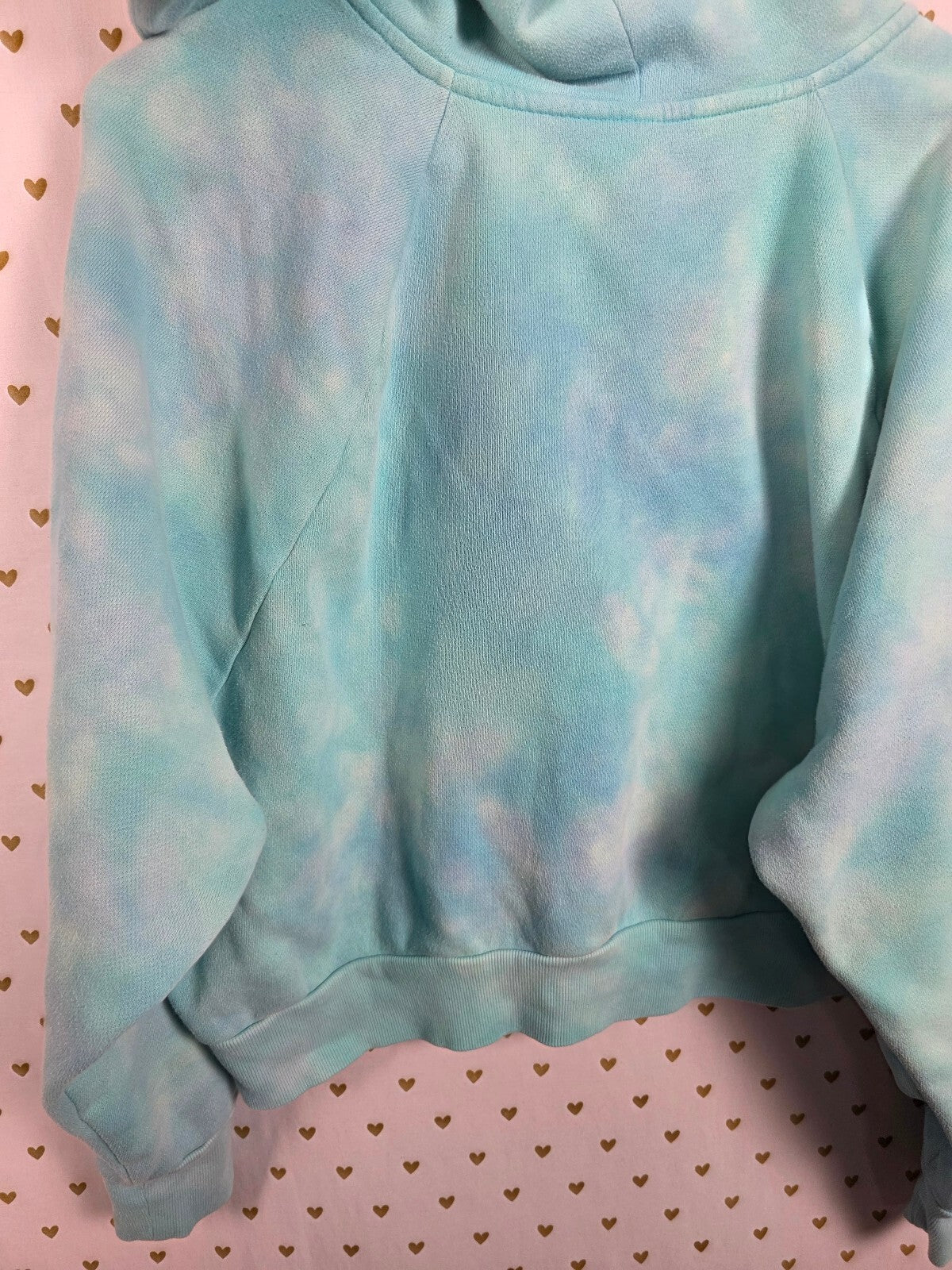 Victorias Secret ON POINT Tye Dye Quarter ZIp Hoodie XL