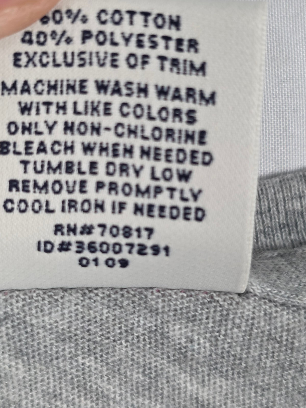 Victorias Secret PINK LOVE Crest VINTAGE y2k Grey tee shirt LARGE