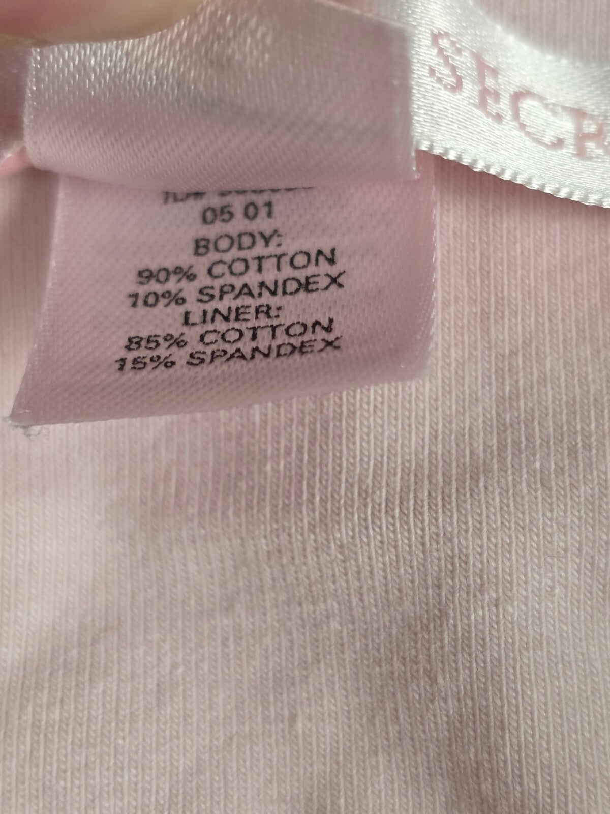 Victorias Secret PINK Vintage BOWS Shelf Bra Tank Top SMALL Y2k