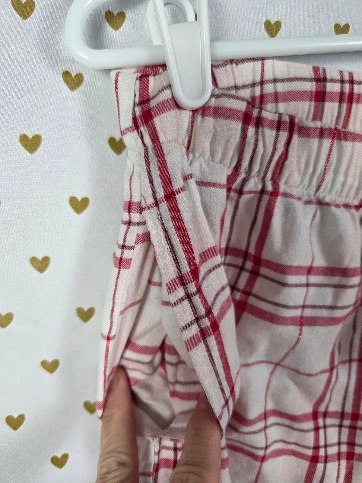 Victorias Secret Plaid Sleep Set Pajama Shirt Pants Bottoms MEDIUM Comfy