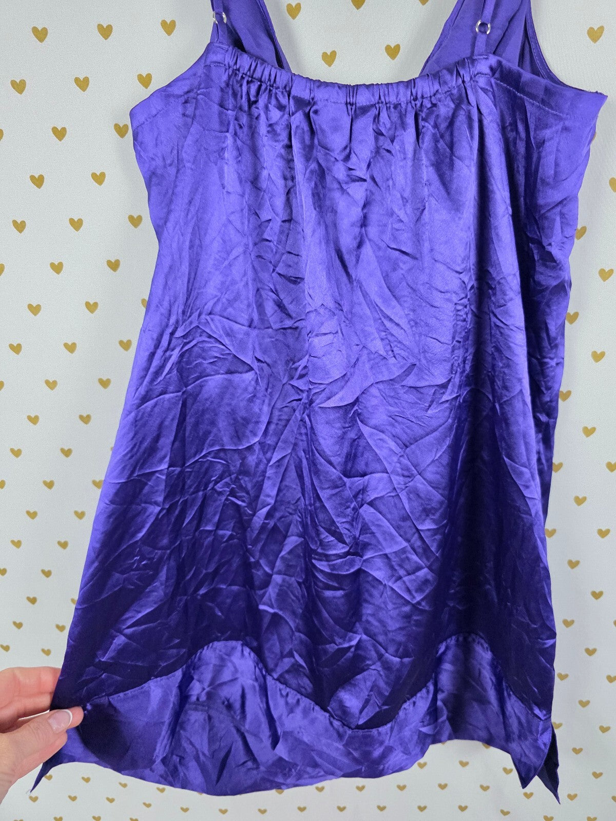Victorias Secret Satin Bow Front Nightie Slip Dress Lingerie Medium